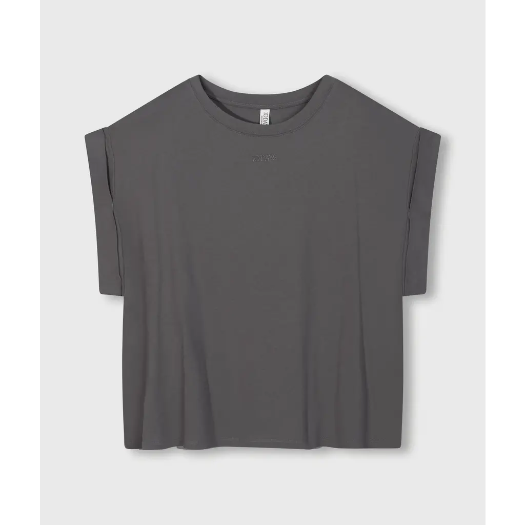 10 Days wijd t-shirt in oil