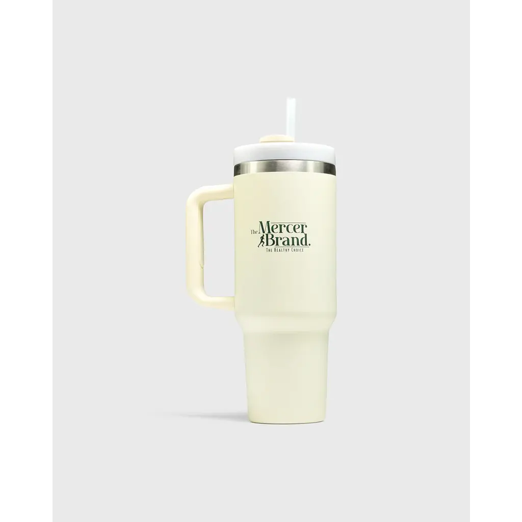 Mercer tumbler in off white
