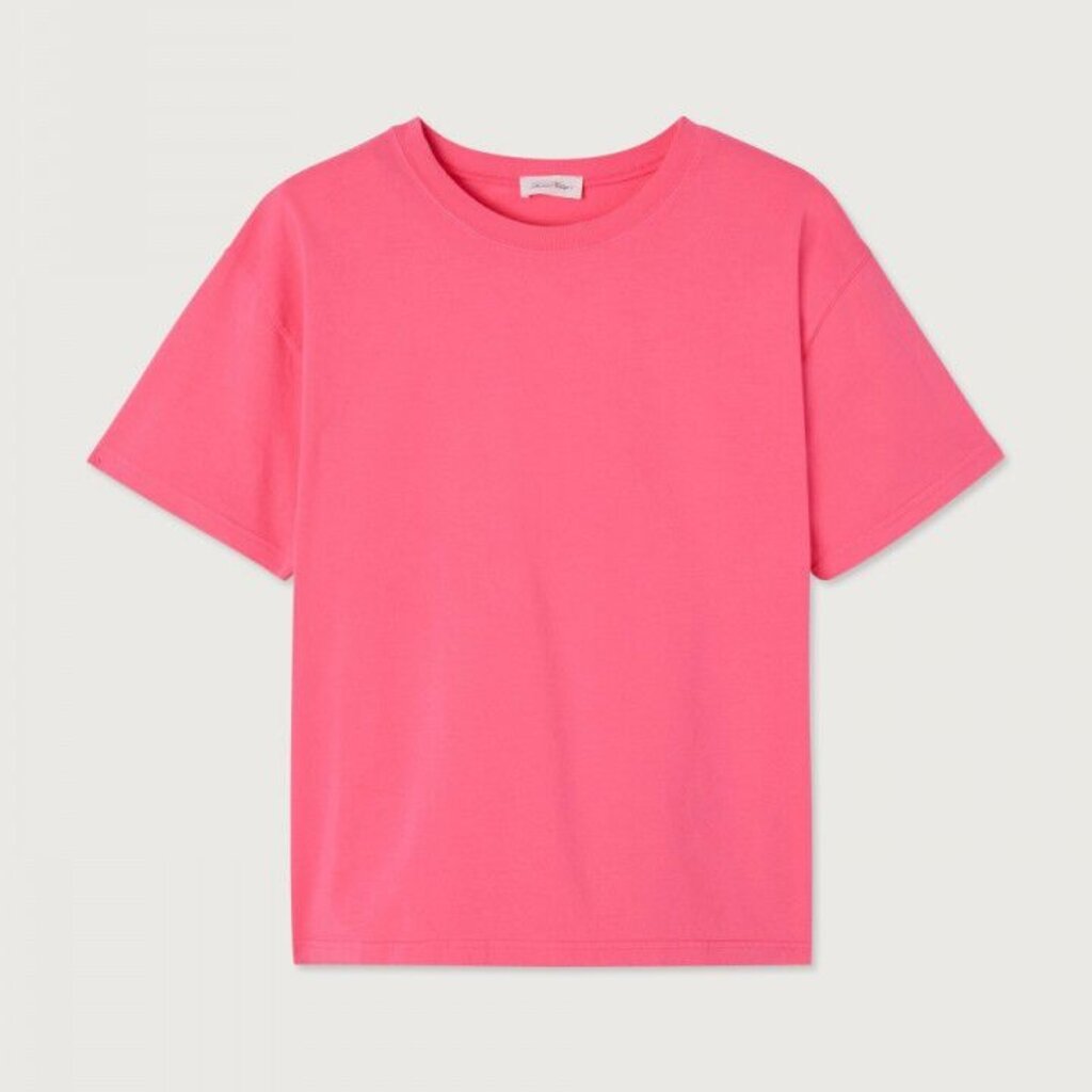 American Vintage t-shirt FIZ02AH25 in rose fluo