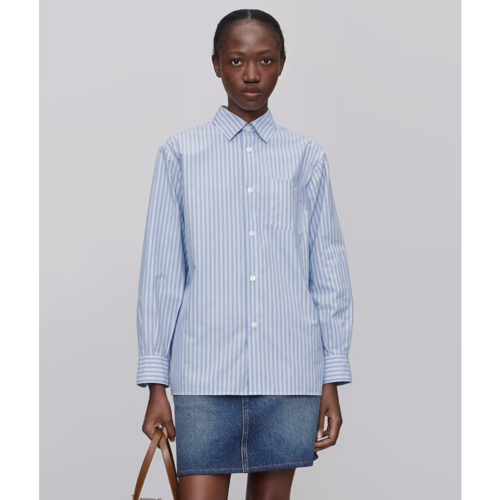 A.P.C. blouse Sela in bleu ciel