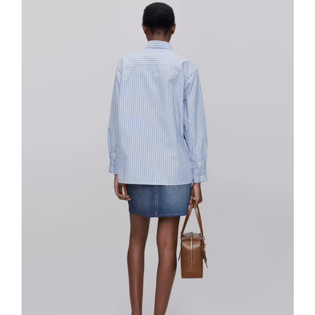 A.P.C. blouse Sela in bleu ciel
