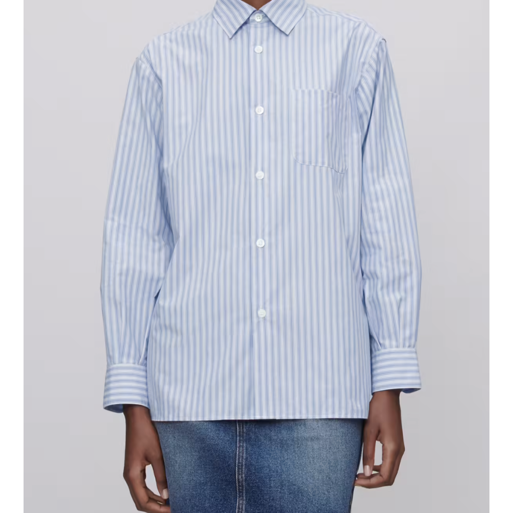 A.P.C. blouse Sela in bleu ciel