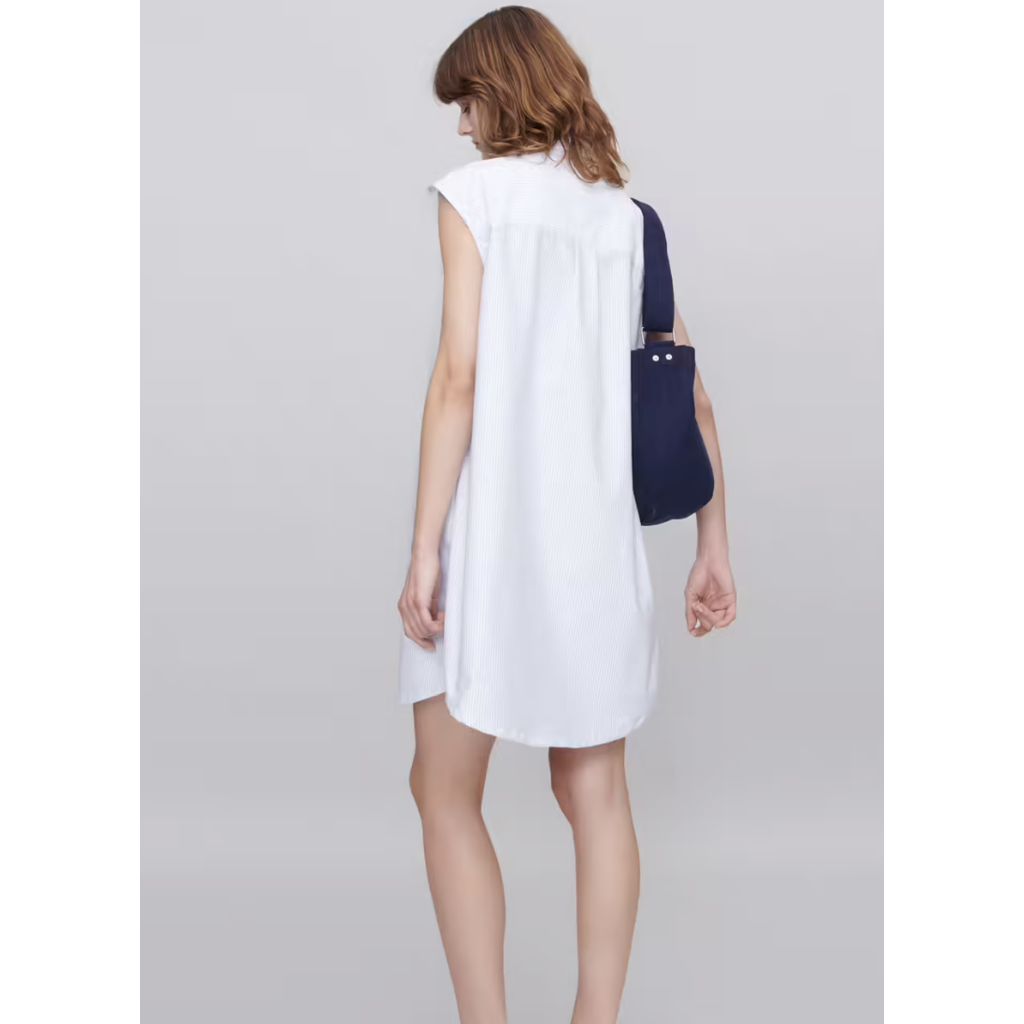 A.P.C. jurk Rina Logo im bleu