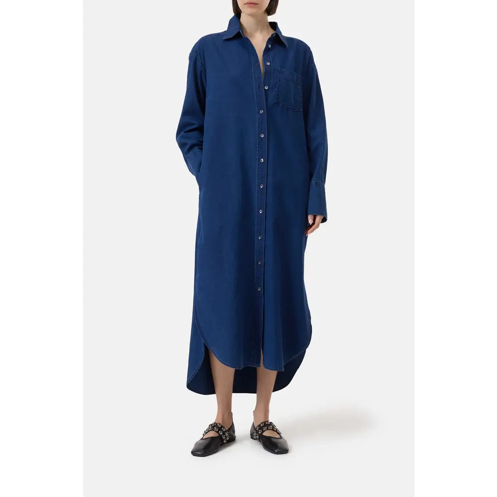 CLOSED jurk C98789-19Y-27 in dark blue