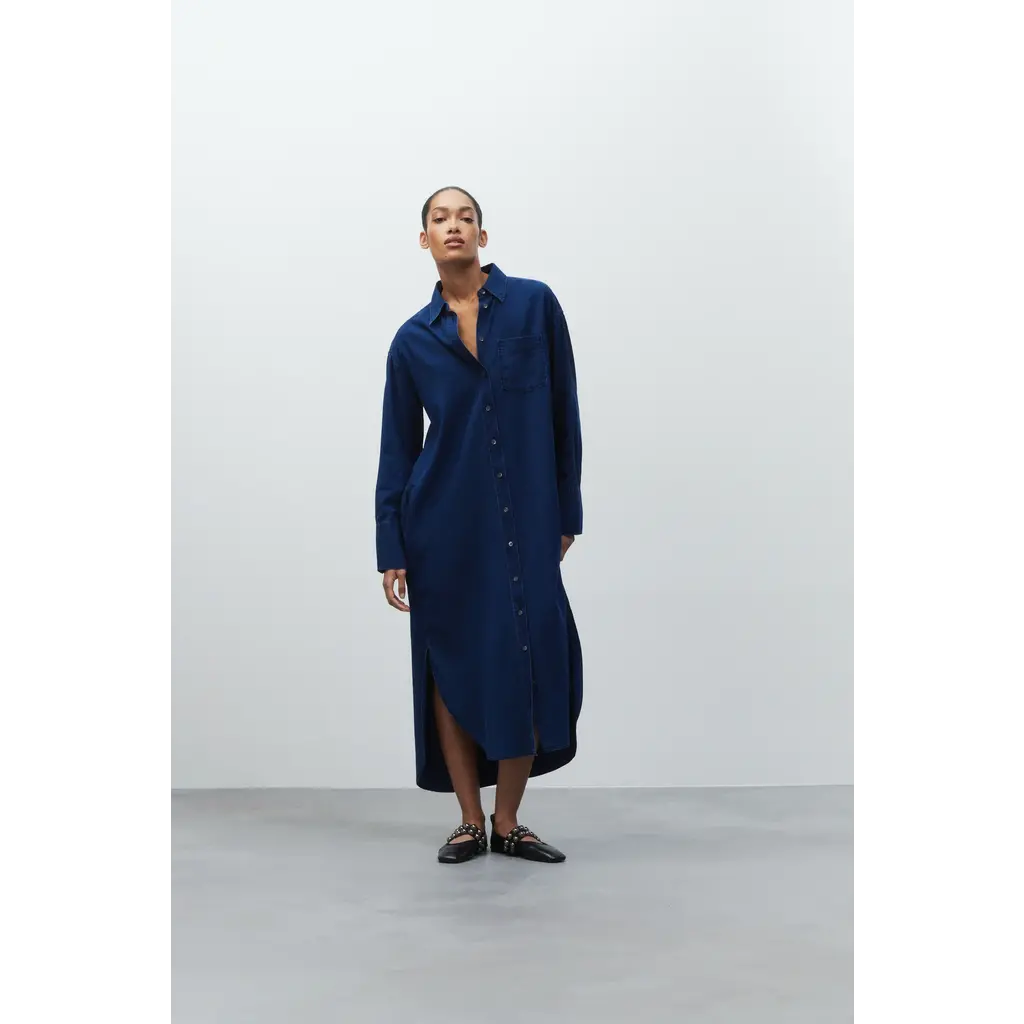 CLOSED jurk C98789-19Y-27 in dark blue