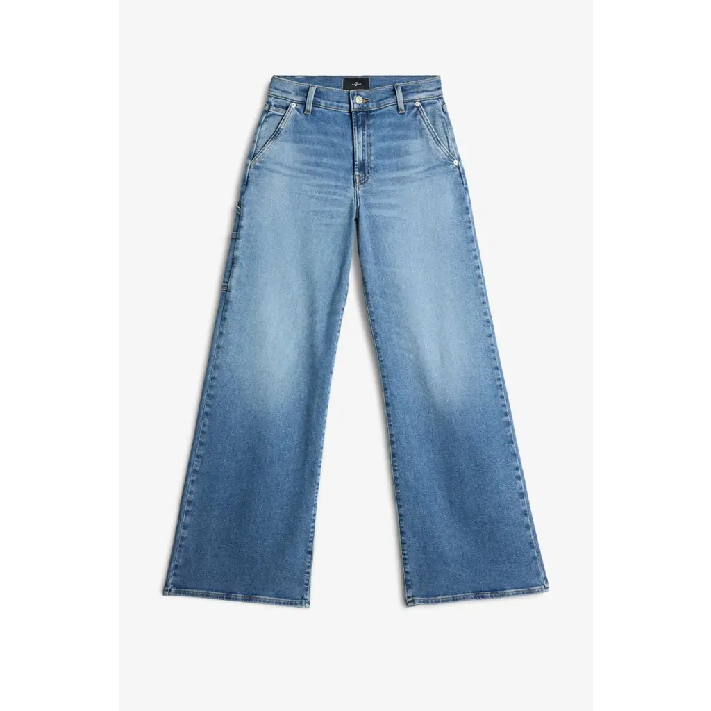 7 for all mankind Lotta jeans in Fancy met carpenter details