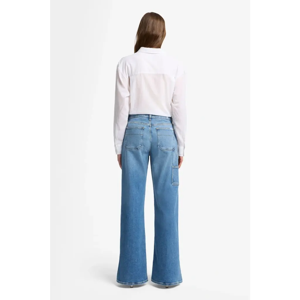 7 for all mankind Lotta jeans in Fancy met carpenter details