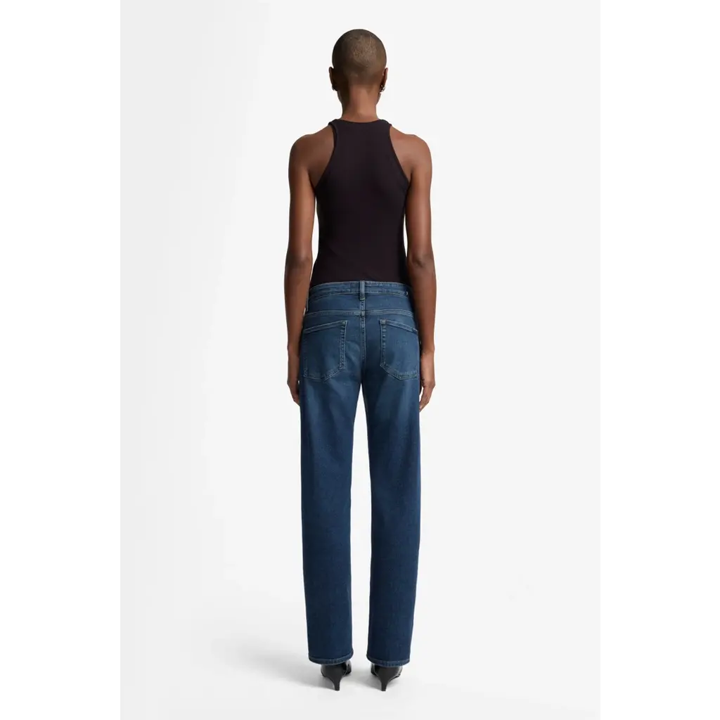7 for all mankind jeans Calie Straight Cisco in dark blue