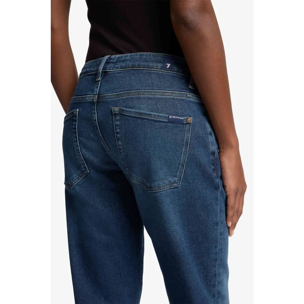 7 for all mankind jeans Calie Straight Cisco in dark blue