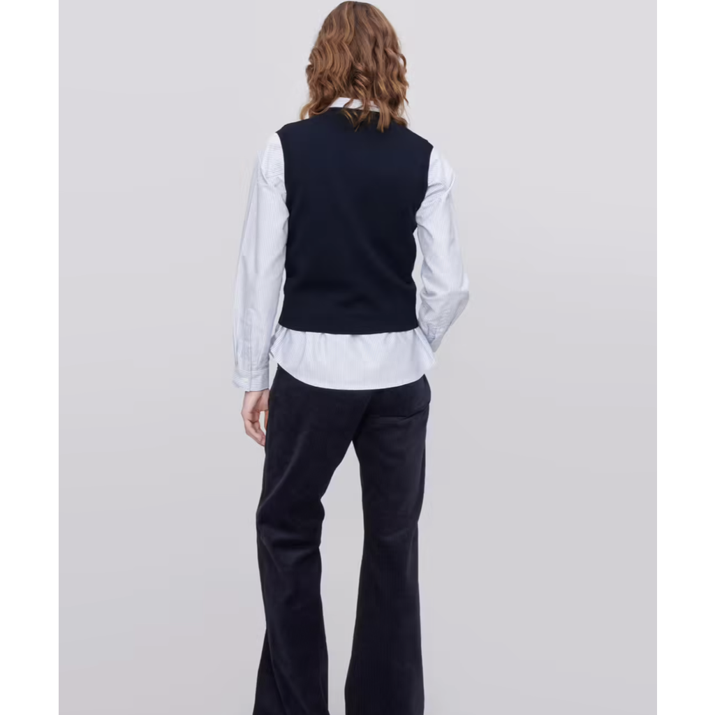 A.P.C. spencer/gilet Ilse in dark navy