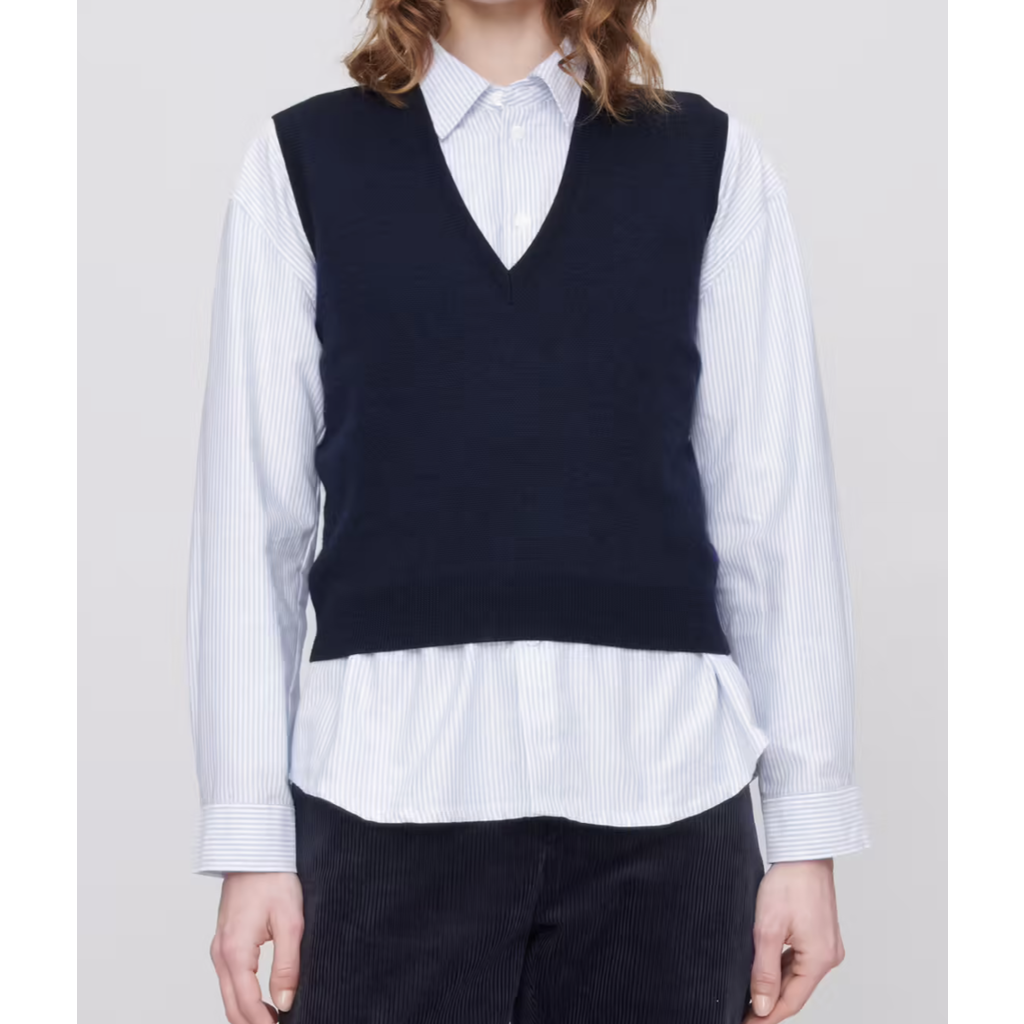 A.P.C. spencer/gilet Ilse in dark navy