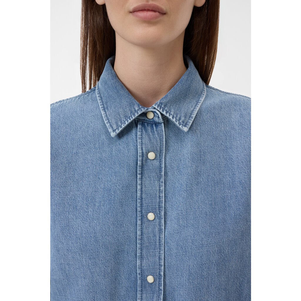 CLOSED classic blouse C94715-16F-3X in light blue