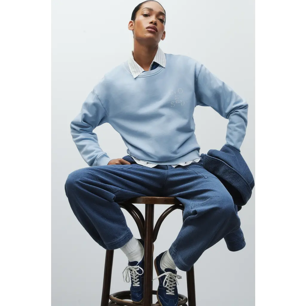 CLOSED sweater C95226-47V-13 in powder blue