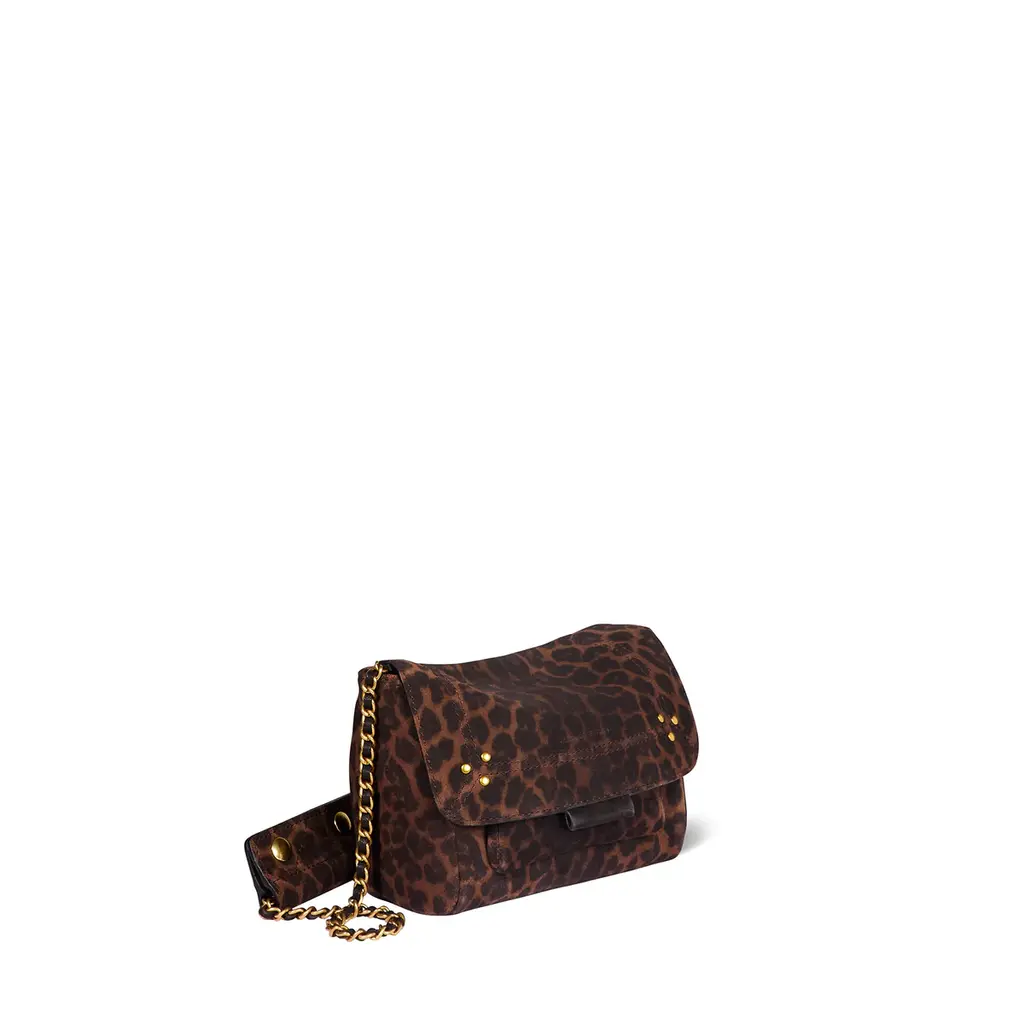 Jérôme Dreyfuss tas Lulu S in imprimé leopard