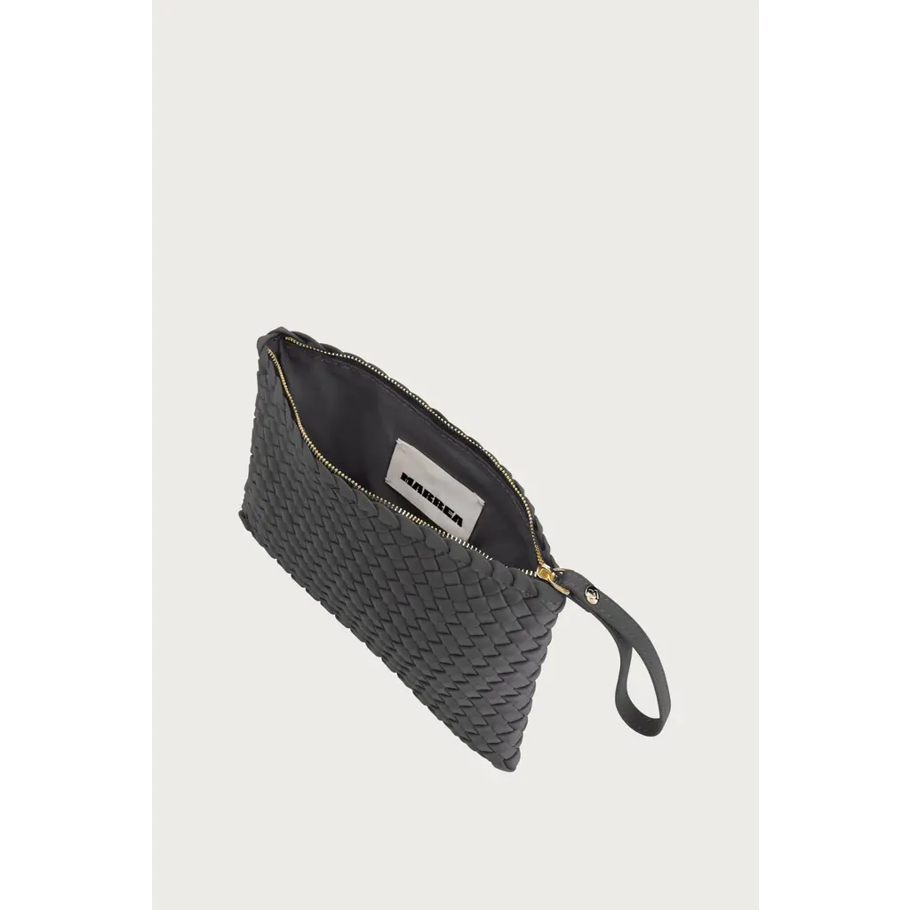 Marrea Clutch in slate grey