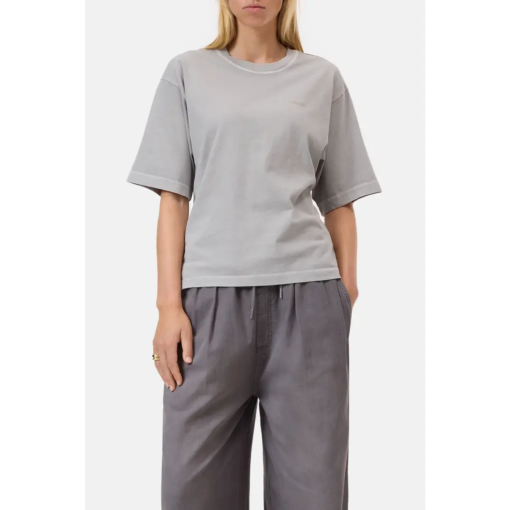 CLOSED relaxed t-shirt C95500-44H-13 in mud grey