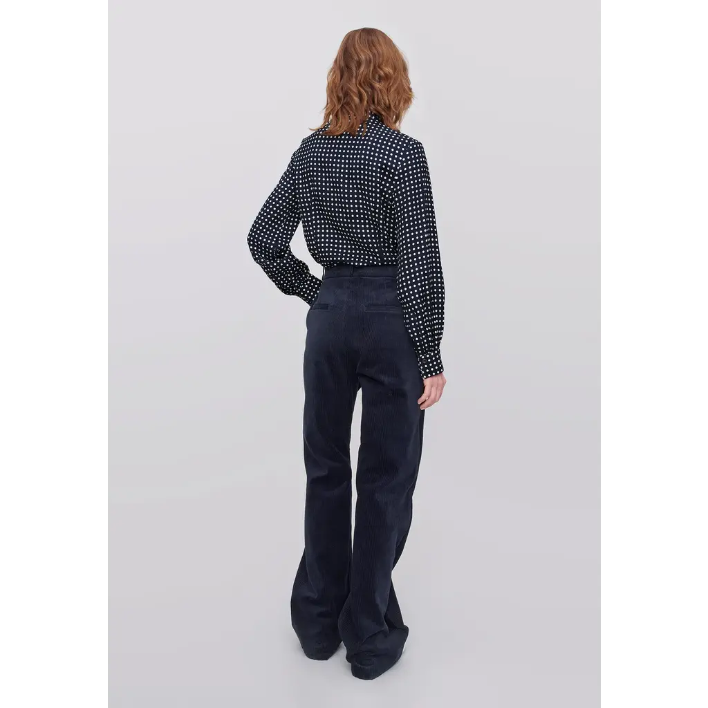 A.P.C. blouse Cassie in dark navy