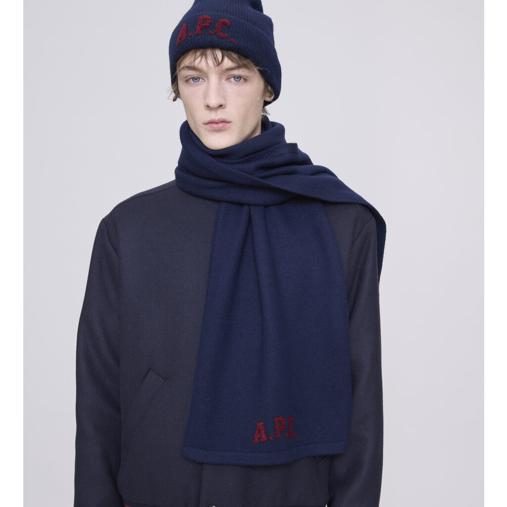 A.P.C. shawl Jesse in dark navy
