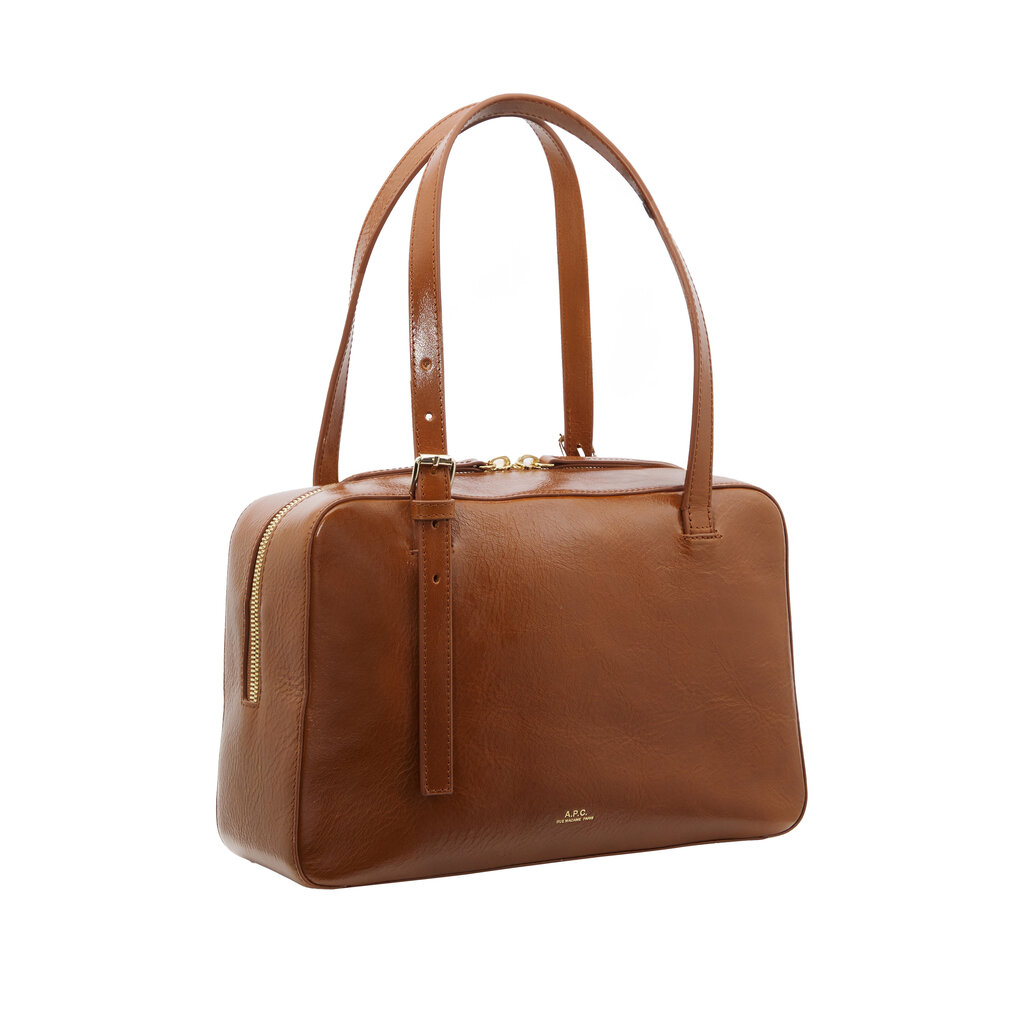 A.P.C. tas Virginie Box in café