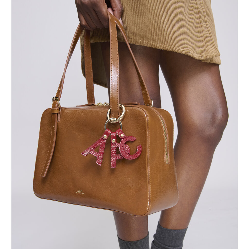 A.P.C. tas Virginie Box in café
