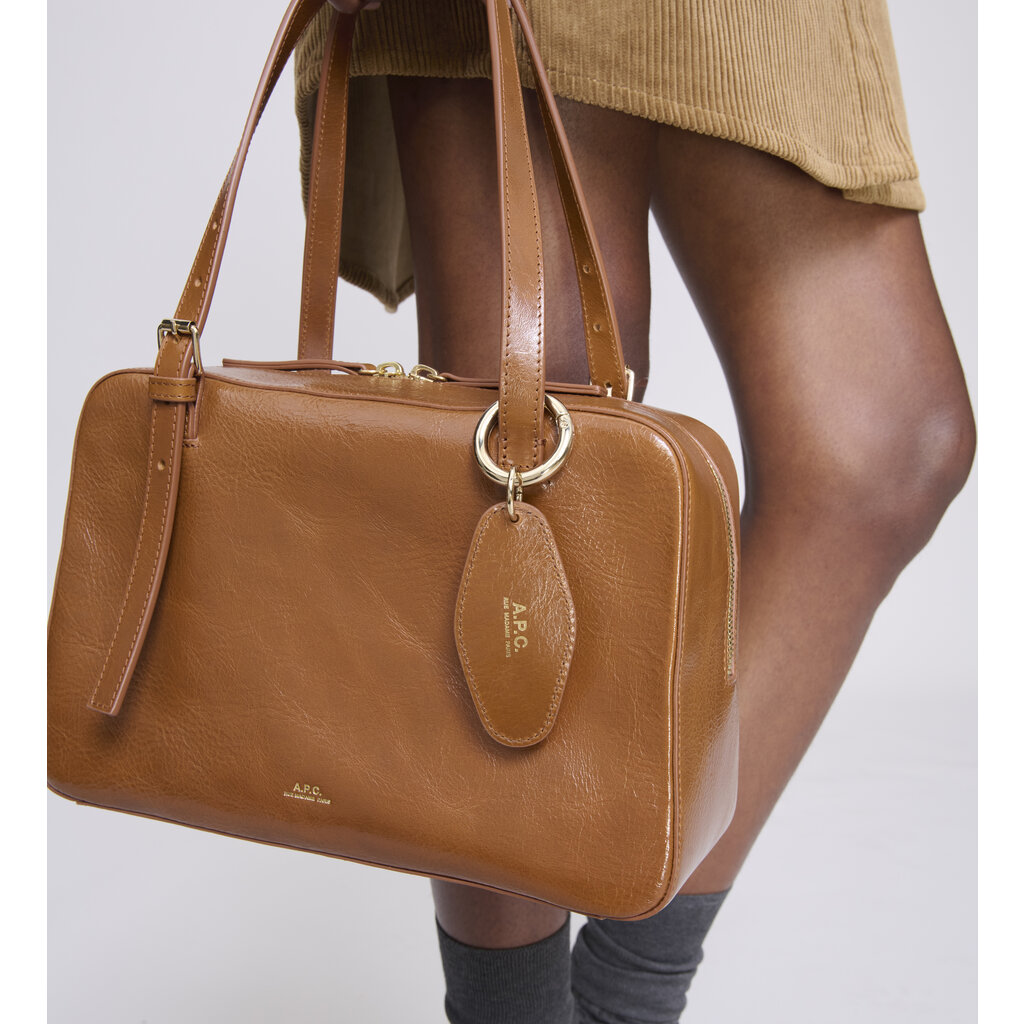 A.P.C. tas Virginie Box in café