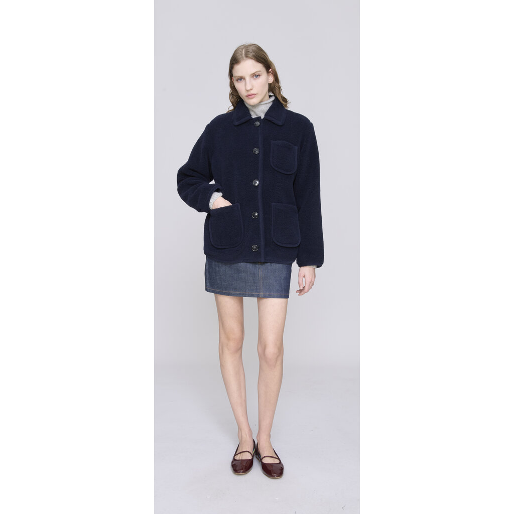 A.P.C. jasje Estelle in dark navy