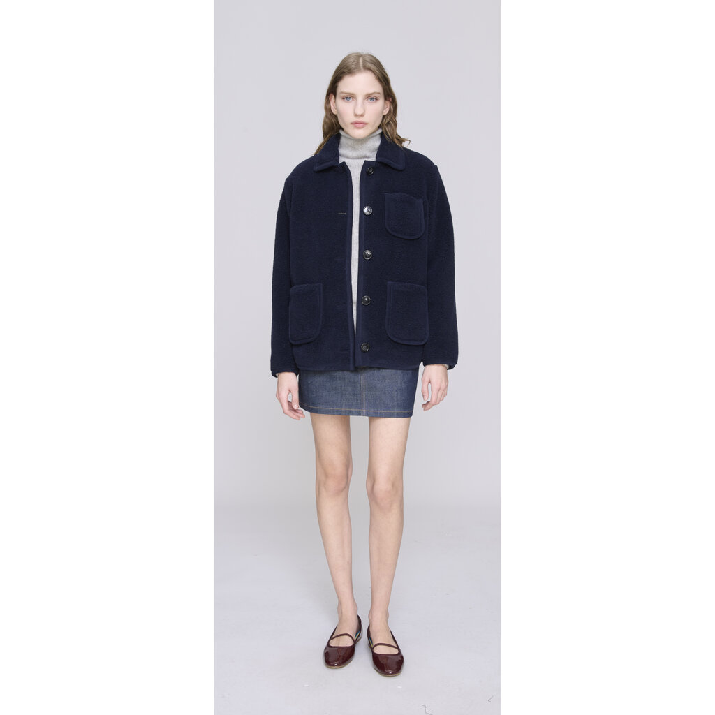 A.P.C. jasje Estelle in dark navy
