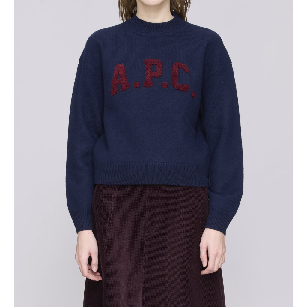 A.P.C. sweater Jada in dark navy