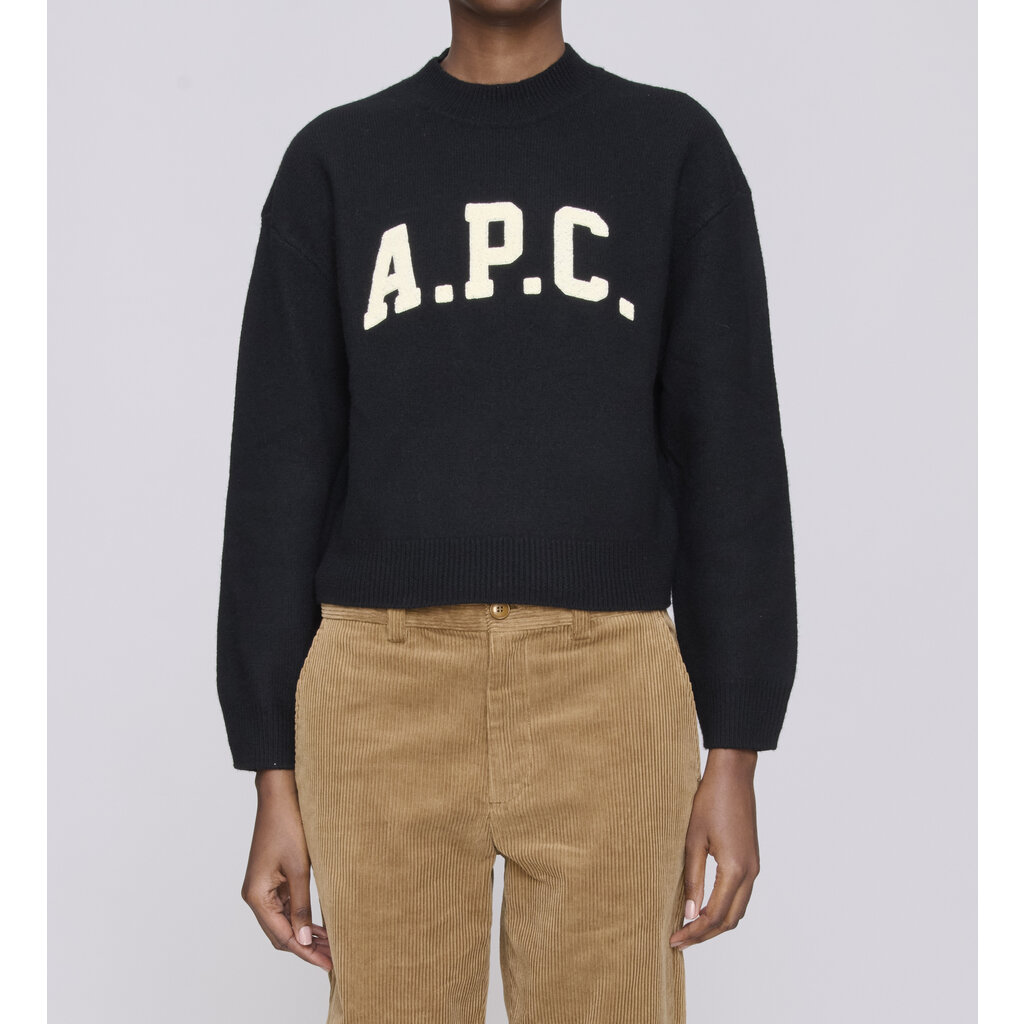 A.P.C. sweater Jada in noir