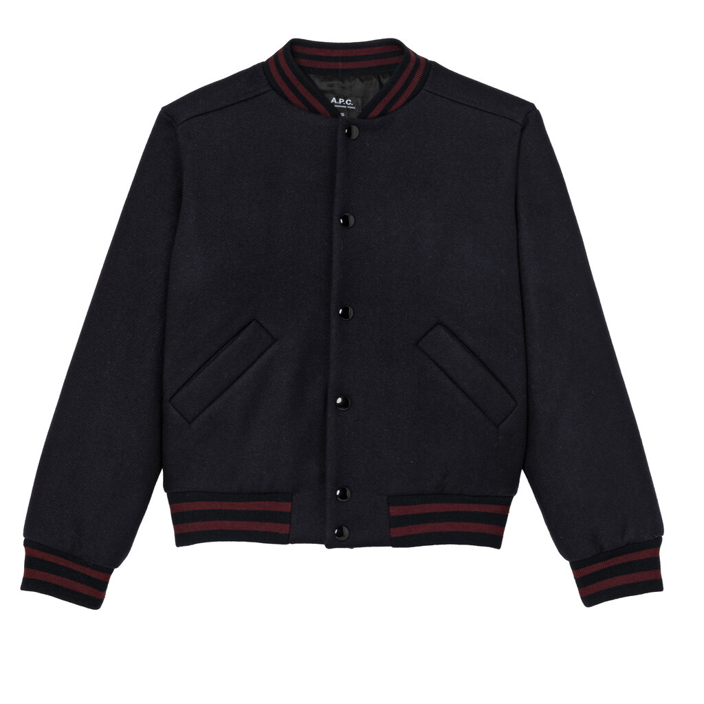 A.P.C. bomber Alizee in dark navy