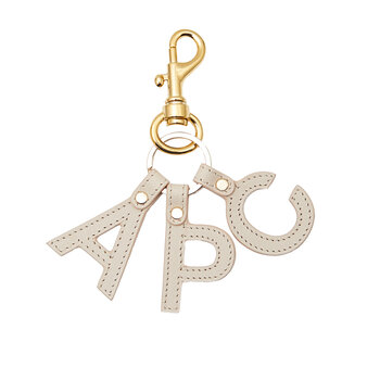 A.P.C. Porte-clés Lettres