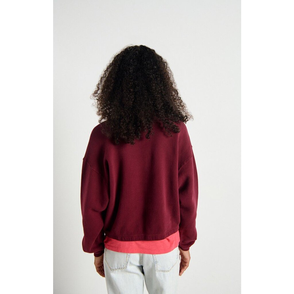 American Vintage sweater IZU03AH25 in cerisier vintage