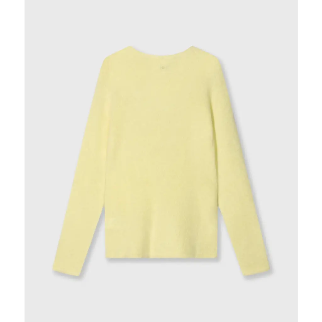 10 Days trui Soft Knit in pastel yellow