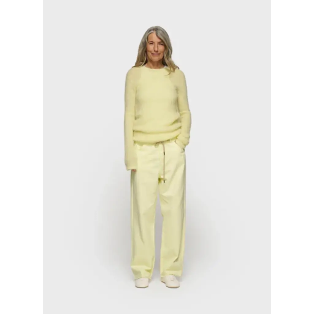 10 Days trui Soft Knit in pastel yellow