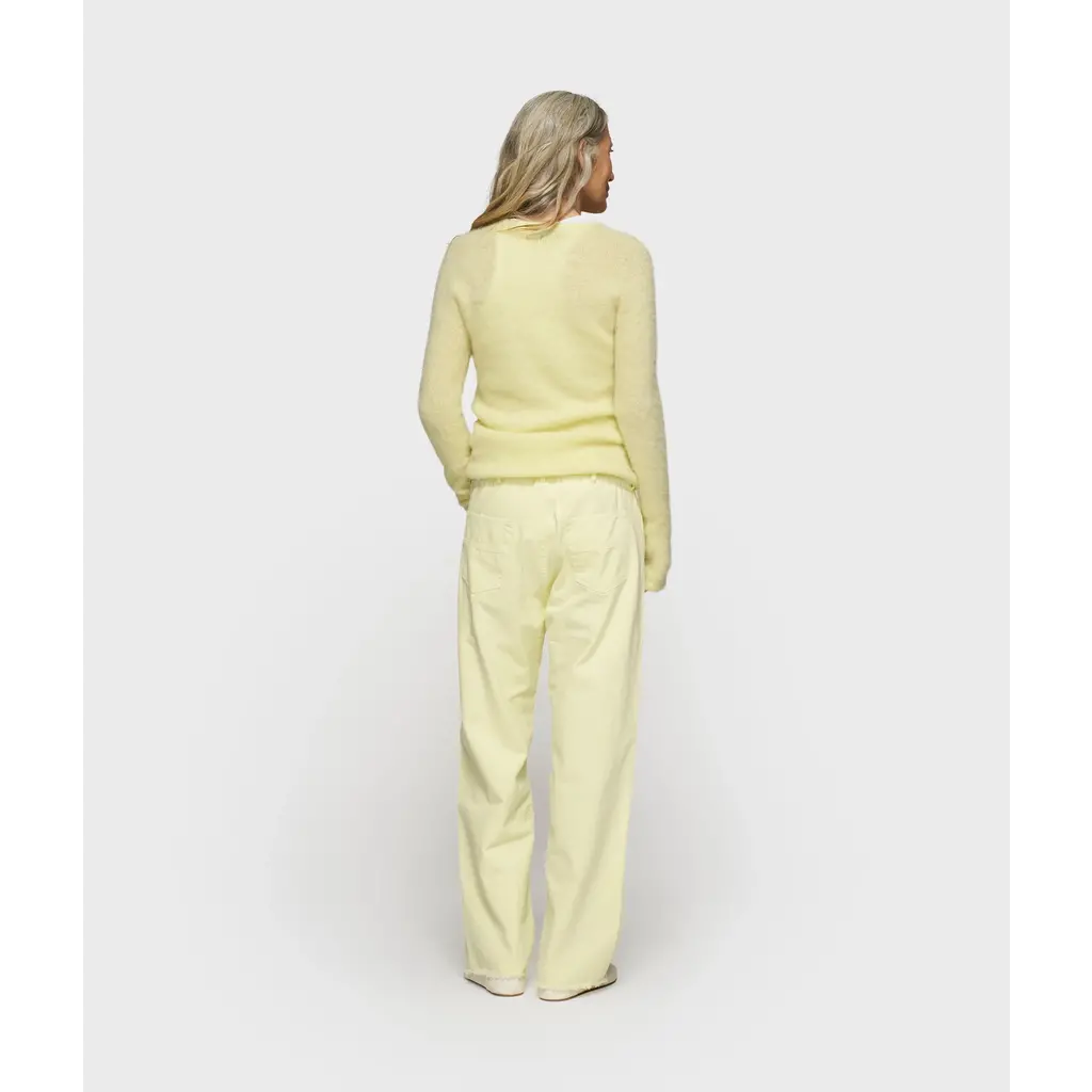 10 Days trui Soft Knit in pastel yellow