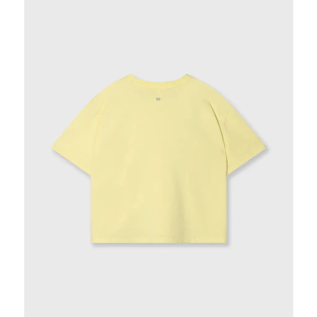 10 Days t-shirt logo in pastel yellow