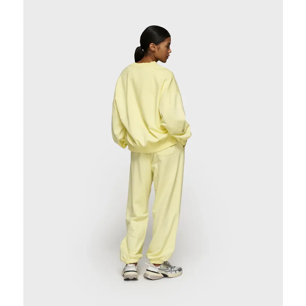 10 Days oversized sweater logo in pastel yellow