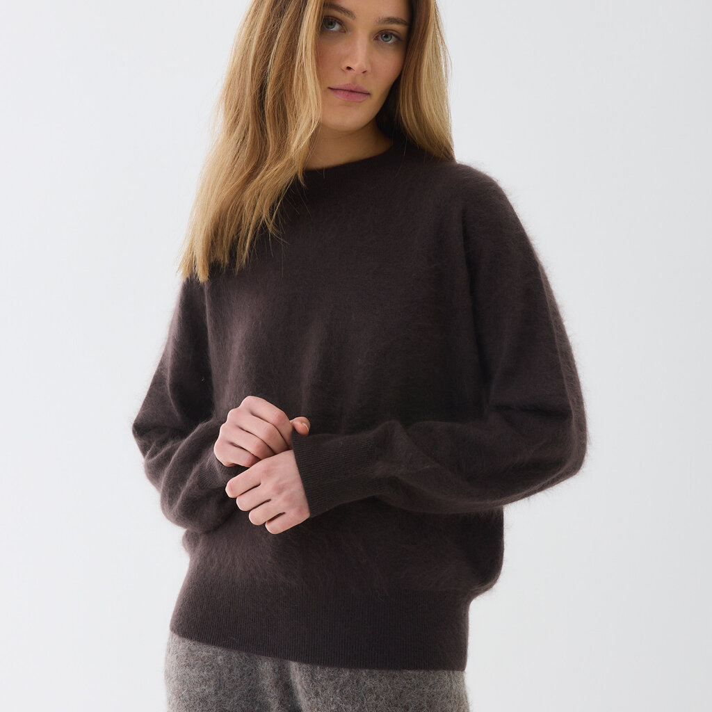 Majestic trui FPU696 in chocolate