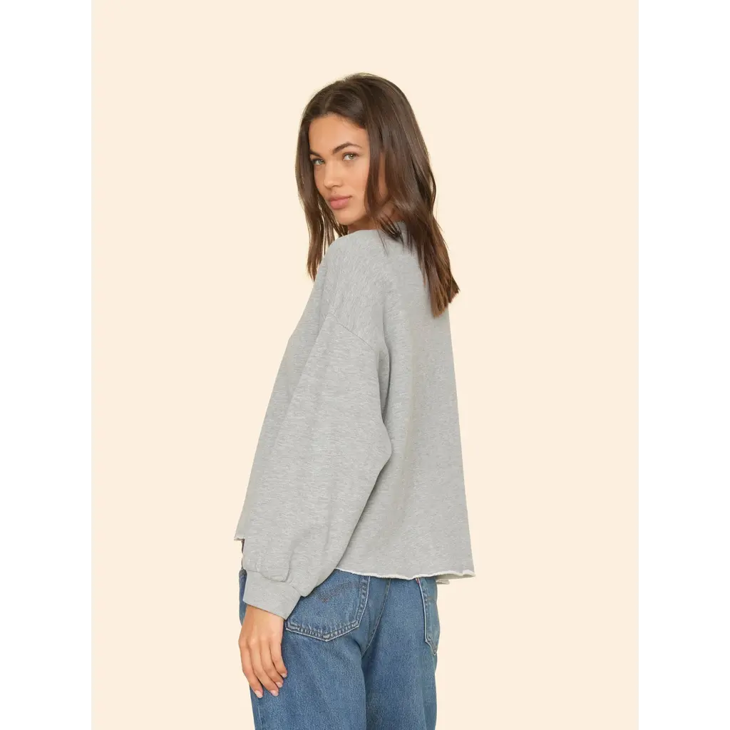 Xírena sweatshirt Honor X6RFH004 in heather grey