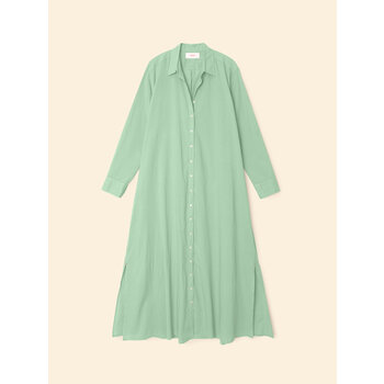 Xírena Boden jurk sage leaf