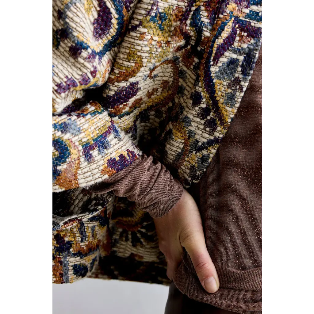 Femmes du Sud kimono Esmay Jacquard in mutlicolour