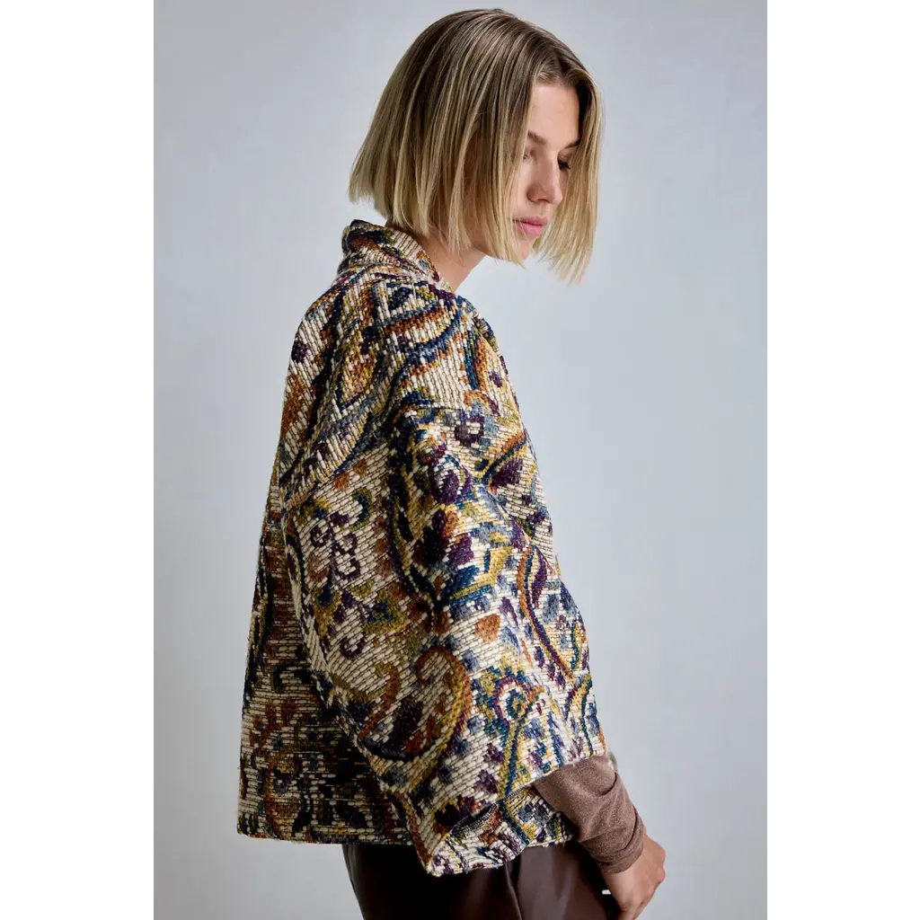 Femmes du Sud kimono Esmay Jacquard in mutlicolour