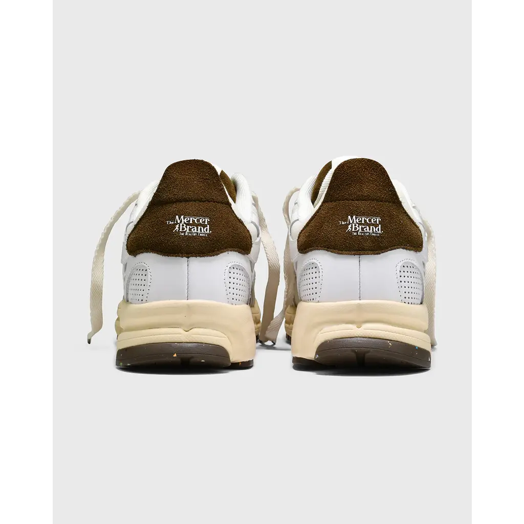 Mercer sneaker The Re-Run Vintage in white/brown