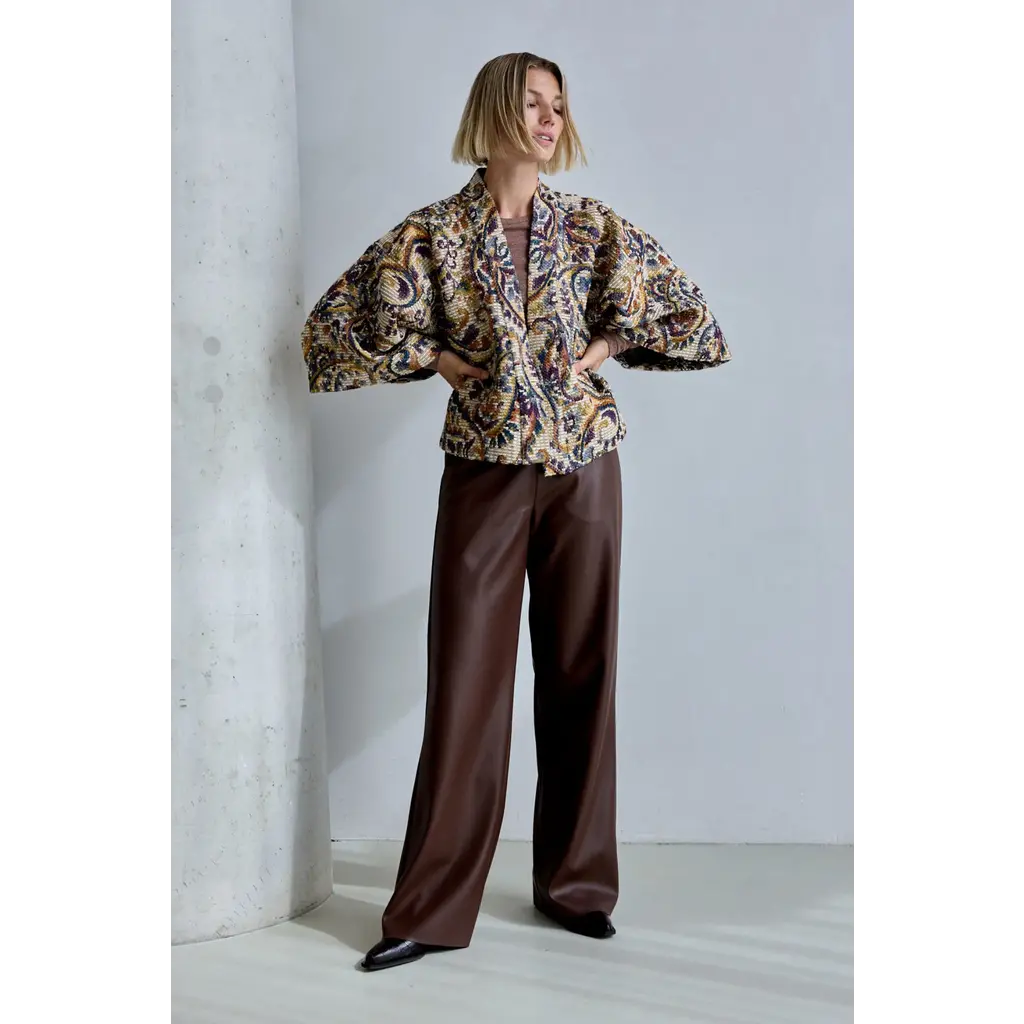 Femmes du Sud pantalon Delphine in brown