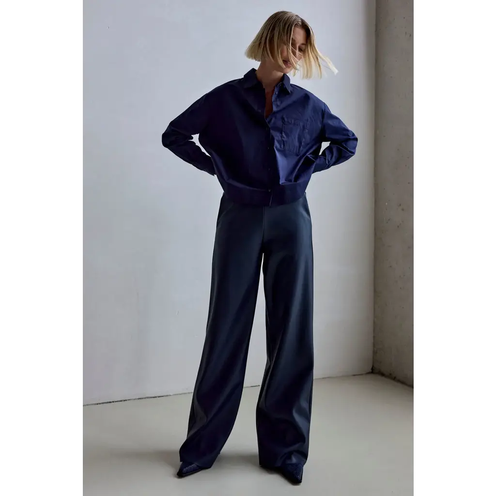 Femmes du Sud pantalon Delphine in navy