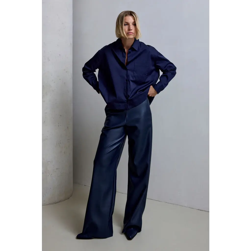 Femmes du Sud pantalon Delphine in navy