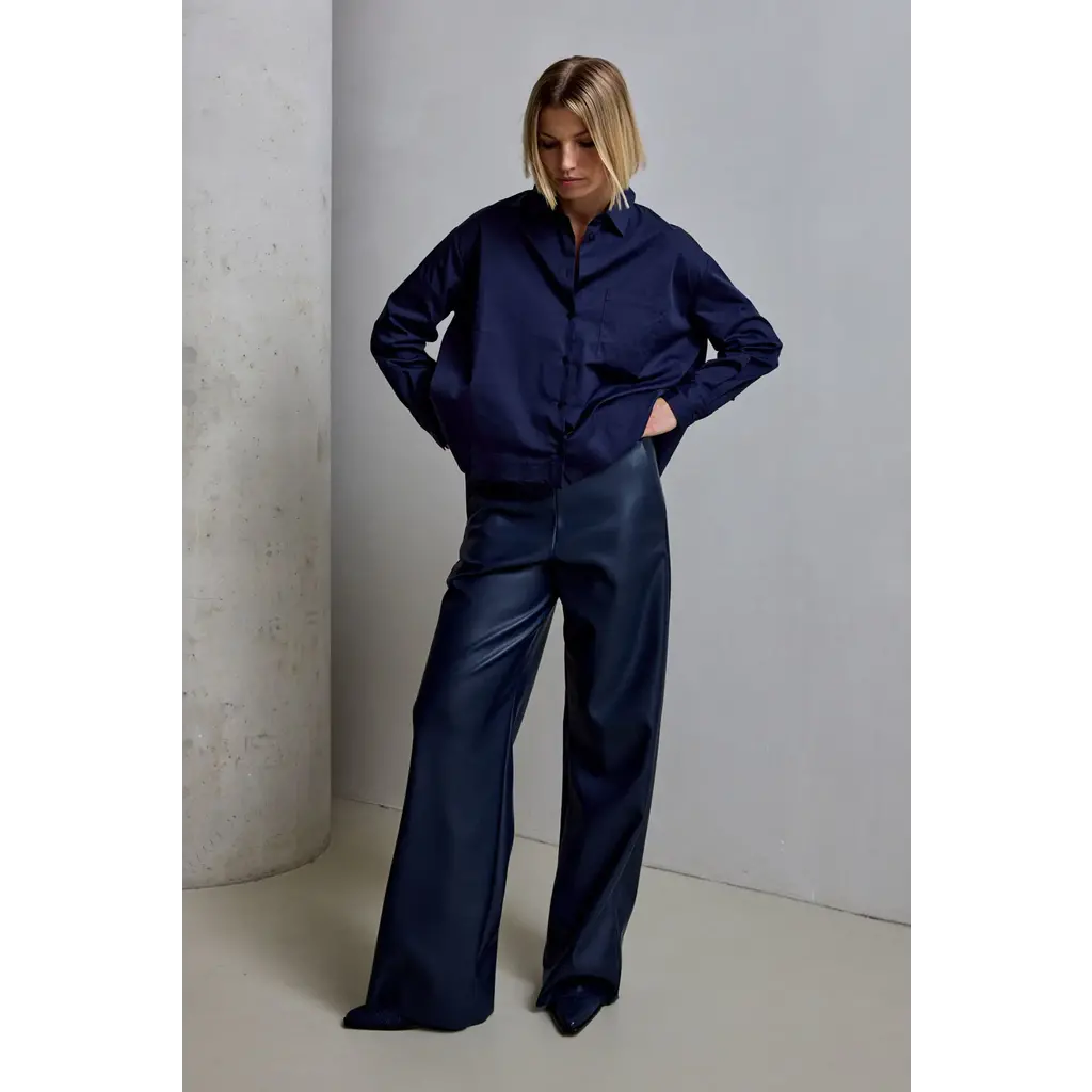 Femmes du Sud pantalon Delphine in navy