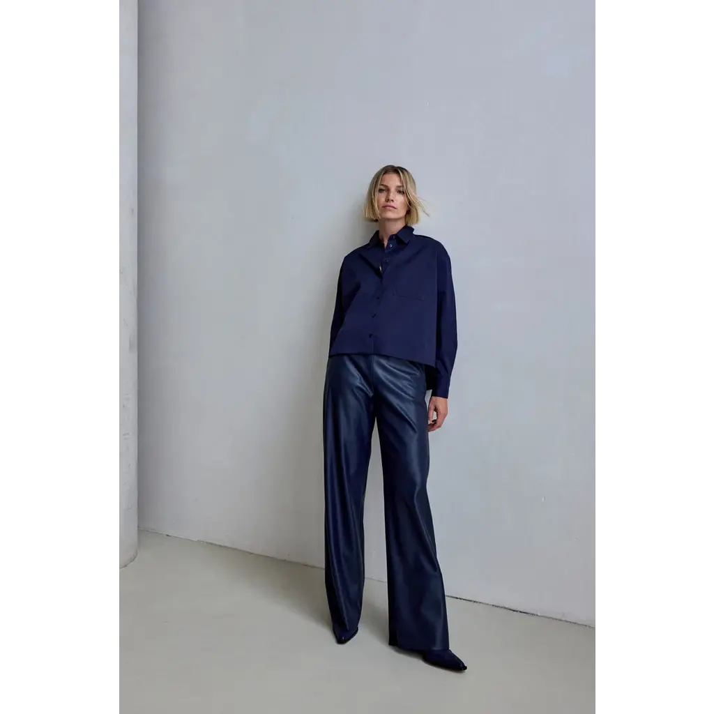 Femmes du Sud pantalon Delphine in navy