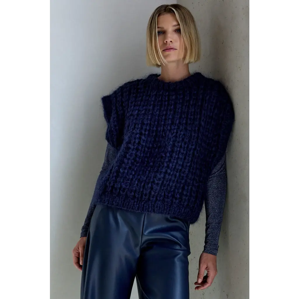 Femmes du Sud t-shirt Candice in navy