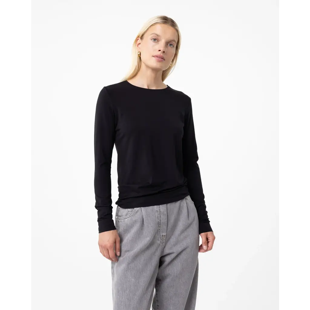 Knit-ted t-shirt Zoe in black